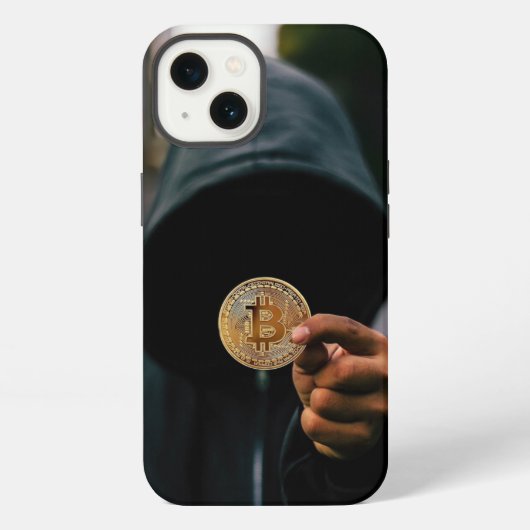 Satoshi Gold Bitcoin iPhone Hülle (Rückseite)