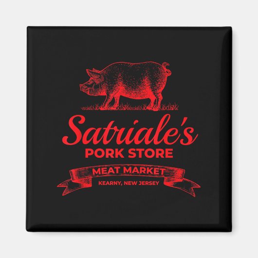 Satriale’s Rk Store Kearny New Jersey Magnet (Vorne)