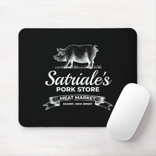 Satriale’s Rk Store Kearny New Jersey Mousepad (Mit Mouse)