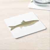 Sattar Snowfout Rechteckiger Pappuntersetzer (angewinkelt)