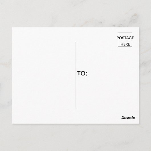 Sattel am Pferd Postkarte (Rückseite)