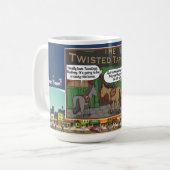 Sattel drauf | Abschluss Klassiker Kaffeetasse (Vorderseite Links)