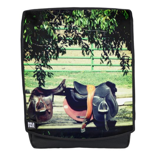 Sattel Rucksack (Vorderseite)