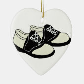 Sattel-Schuhe Keramikornament (Rechts)