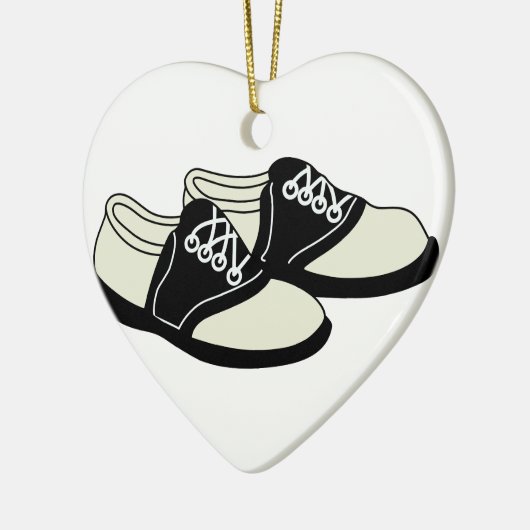 Sattel-Schuhe Keramikornament (Links)