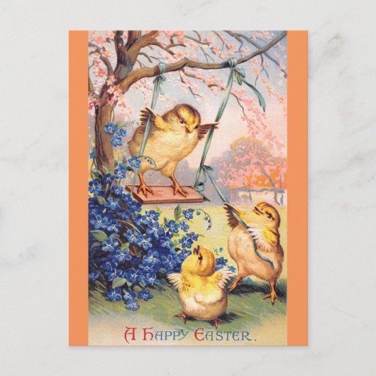 Sattel: Swinging Biddy Postkarte (Vorderseite)