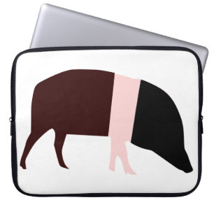 Sattelbacken-Pig-Laptop-Bag Laptopschutzhülle