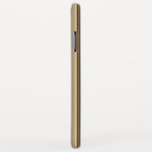 Sattelbraunes und schwarzes Streifenmuster Case-Mate iPhone Hülle (Hinten/Rechts)