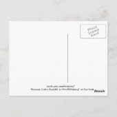 Sattelbret Postkarte (Rückseite)