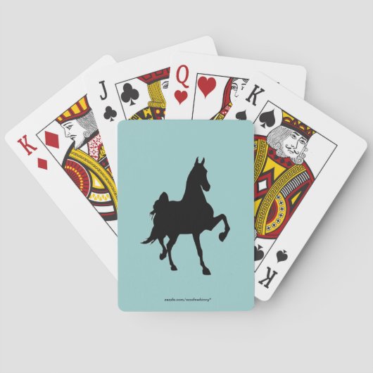 Sattelbret Spielkarten (Rückseite)