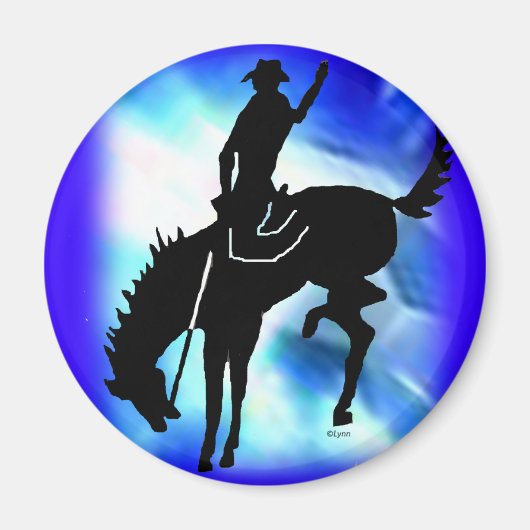 Sattelbronc 102 magnet (Vorne)