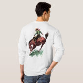 Sattelbronc-Reiten T-Shirt (Schwarz voll)