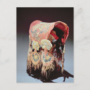 Satteldecke mit Greifen, die Ziegen angreifen Postkarte
