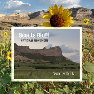 Sattelgestein, Scotts Bluff National Monument, NE Postkarte