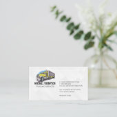 Sattelkraftfahrer Visitenkarte (Stehend Vorderseite)