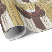 satteln geschenkpapier (Rolleneckpunkt)