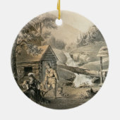 "Satteln Sie Ausbessern", Plakat für "Davy Keramik Ornament (Hinten)