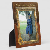 Satteln Sie die Imitate Leather Graduate Fotoplatte (Seite)