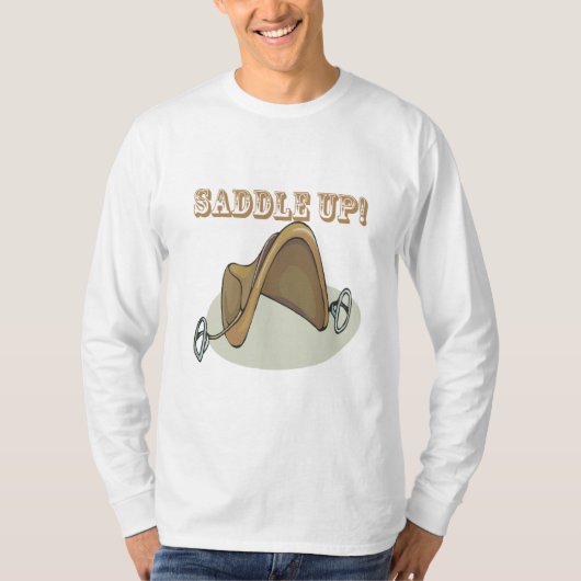 Satteln Sie oben T-Shirt (Vorderseite)