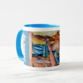 "Satteln Sie oben und reiten Sie " Tasse (Vorderseite Links)