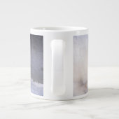 Sattelrobbenmutter mit Jungtier Jumbo-Tasse (Rückseite)