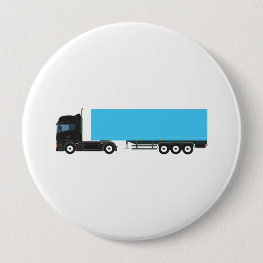 Sattelschlepper Button (Vorderseite)