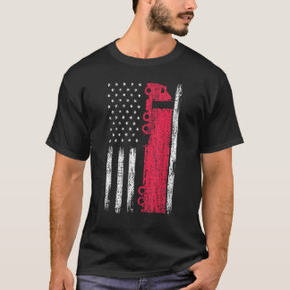 Sattelschlepper-Fahrer 18 Roller Mechani T-Shirt
