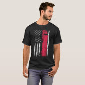 Sattelschlepper-Fahrer 18 Roller Mechani T-Shirt (Vorne ganz)