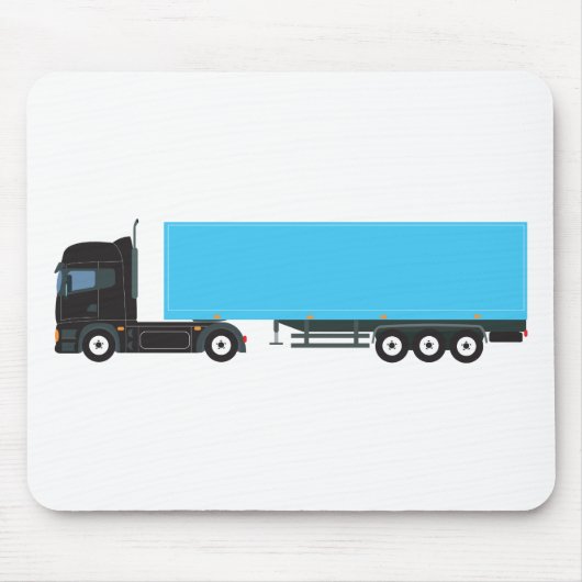 Sattelschlepper Mousepad (Vorne)