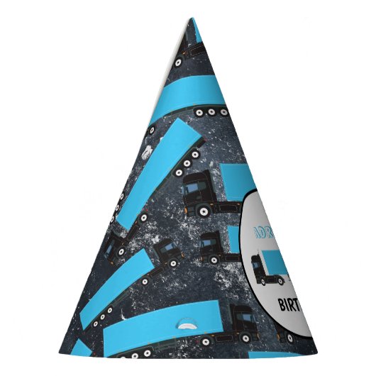 Sattelschlepper Partyhütchen (Links)