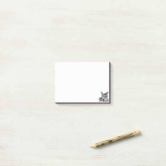 Sattelschlepper Post-it Klebezettel (Auf Schreibtisch)