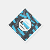 Sattelschlepper Serviette (Ecke)