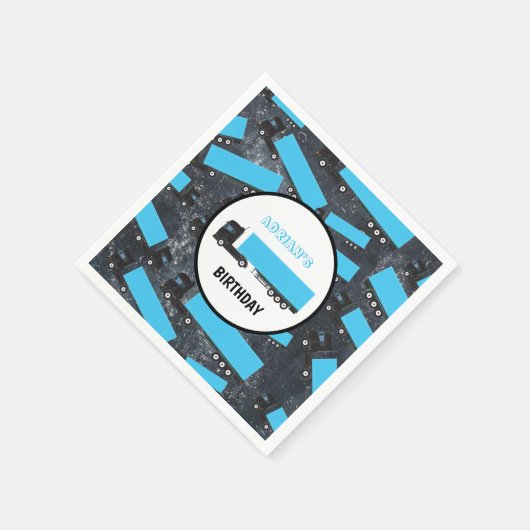 Sattelschlepper Serviette (Ecke)