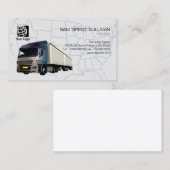 Sattelschlepper Visitenkarte (Vorne/Hinten)