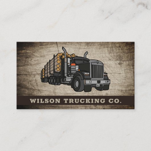 Sattelschlepper Visitenkarte (Vorderseite)