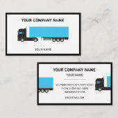 Sattelschlepper Visitenkarte (Vorne/Hinten)