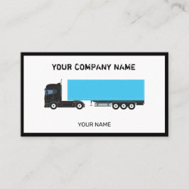 Sattelschlepper Visitenkarte