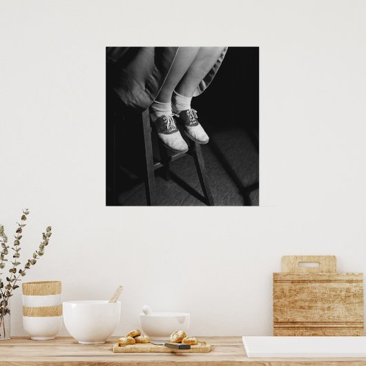 Sattelschuhe: 1934 poster (Küche)