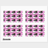 Sattelschuhe 1950 Aufkleber für das Rechteck (Blatt)