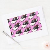 Sattelschuhe 1950 Aufkleber für das Rechteck (Umschlag)