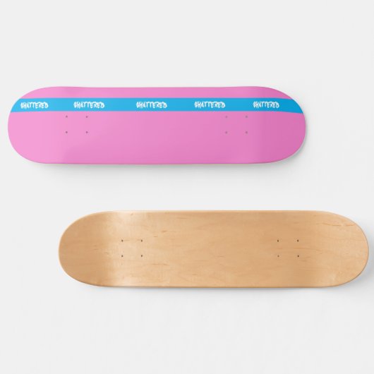 Sattered tape skateboard (Horizontal)