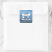 Sättige dich selbst im Wort Gottes Sticker (Tasche)