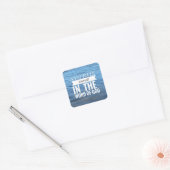 Sättige dich selbst im Wort Gottes Sticker (Umschlag)