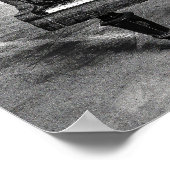 Sättige Piano-Frontansicht Poster (Ecke)