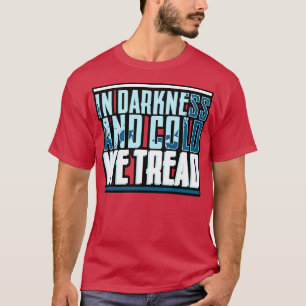 Sättigungstaucher in Dunkelheit und Kälte, die wir T-Shirt