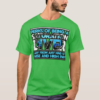 Sättigungstaucher kann ein Sättigungtaucher sein T-Shirt