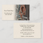 Sattlerwerkstatt-Visitenkarte Visitenkarte (Vorne/Hinten)