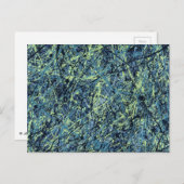 SATURATION (ein abstraktes Kunstdesign) ~ Postkarte (Vorne/Hinten)