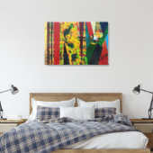 Saturation Leinwanddruck (Insitu (Schlafzimmer))