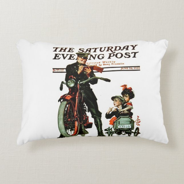 Saturday Evening Post  Dekokissen (Vorderseite)